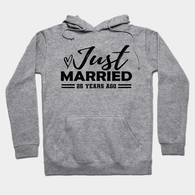 25th Wedding Anniversary - 25 years anniversary Hoodie by KC Happy Shop